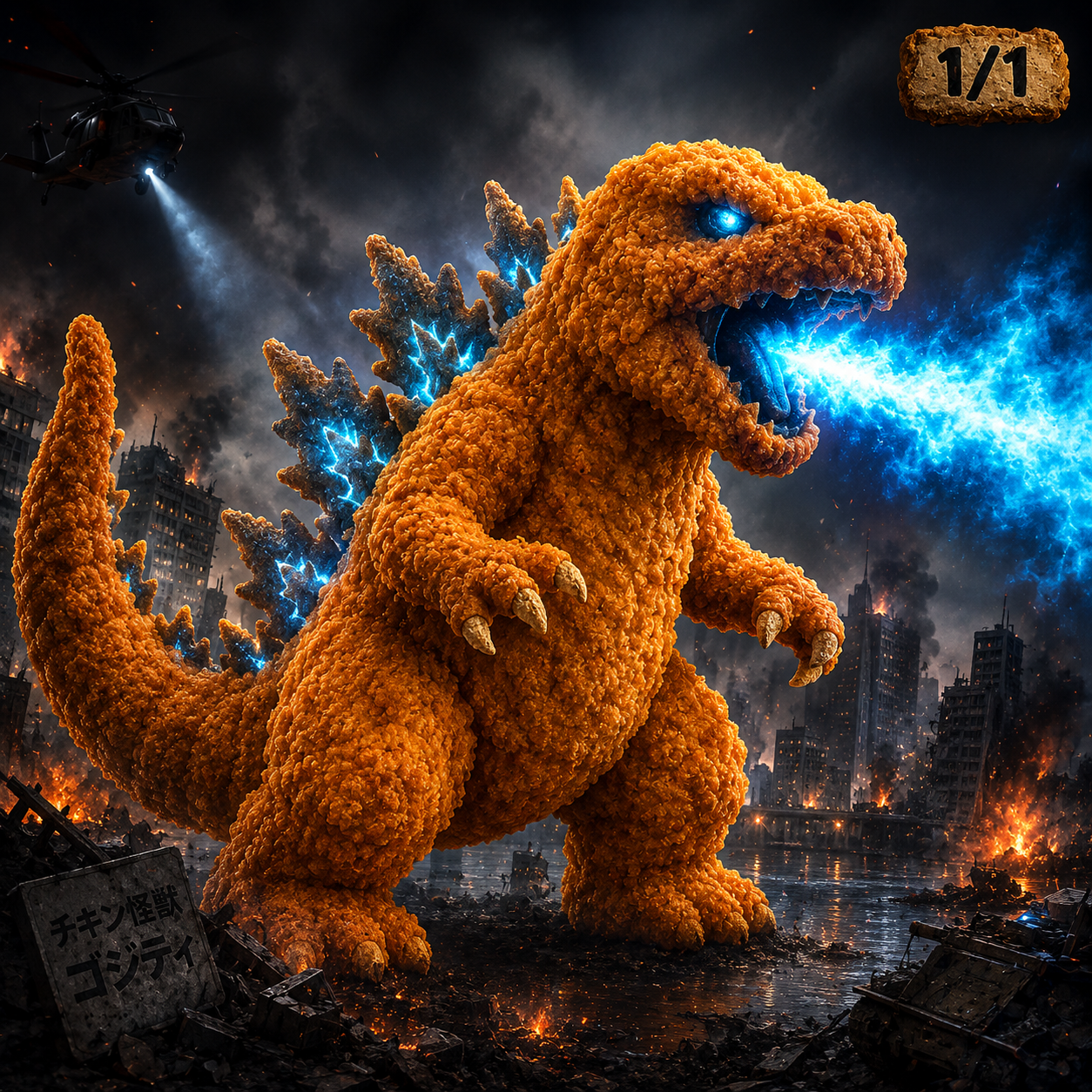 Zilla one-of-one Dino Tendy